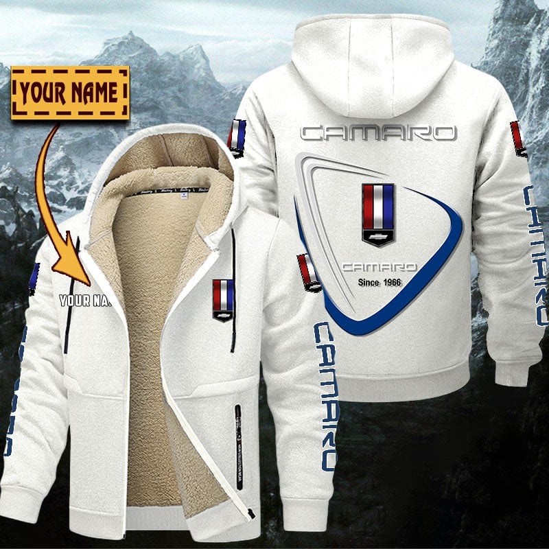 Chevrolet Camaro Gefütterte Kapuzenjacke – Für Herbst & Winter – Bild 8