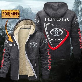 Toyota Gefütterte Kapuzenjacke – Für Herbst & Winter