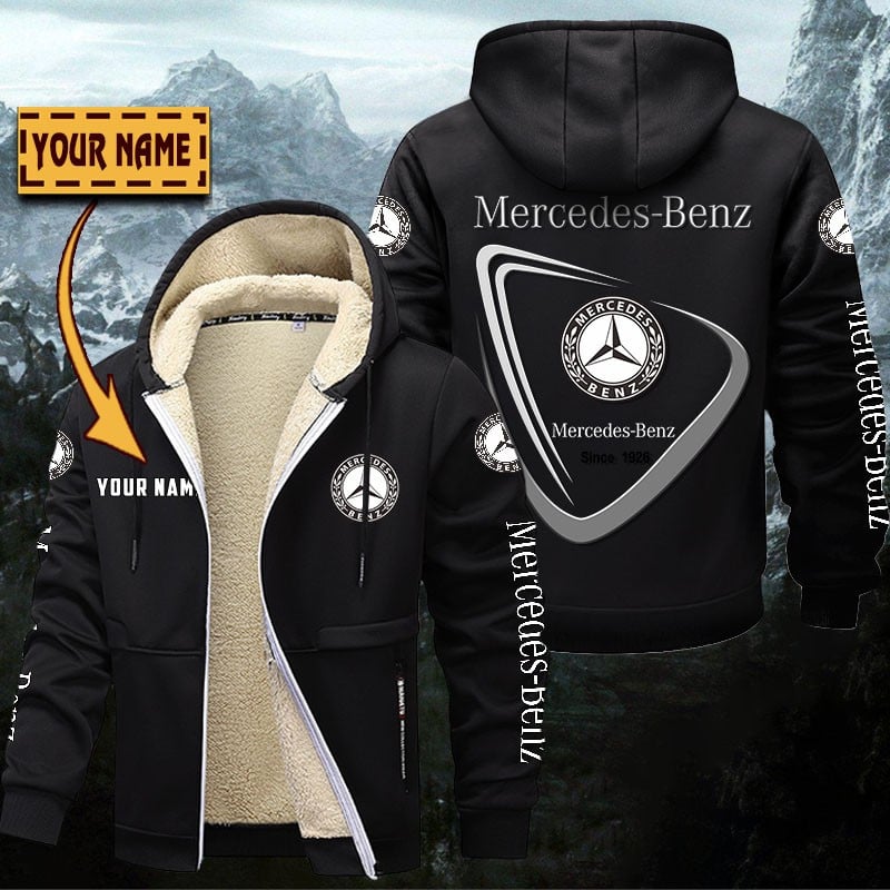 Mercedes-Benz Gefütterte Kapuzenjacke – Für Herbst & Winter – Bild 3