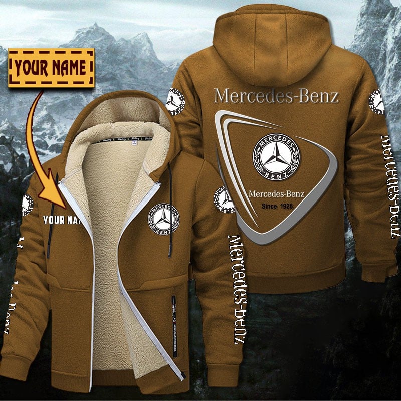 Mercedes-Benz Gefütterte Kapuzenjacke – Für Herbst & Winter – Bild 4