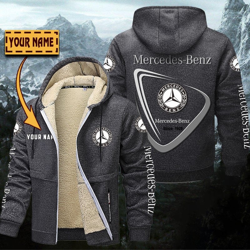 Mercedes-Benz Gefütterte Kapuzenjacke – Für Herbst & Winter – Bild 5