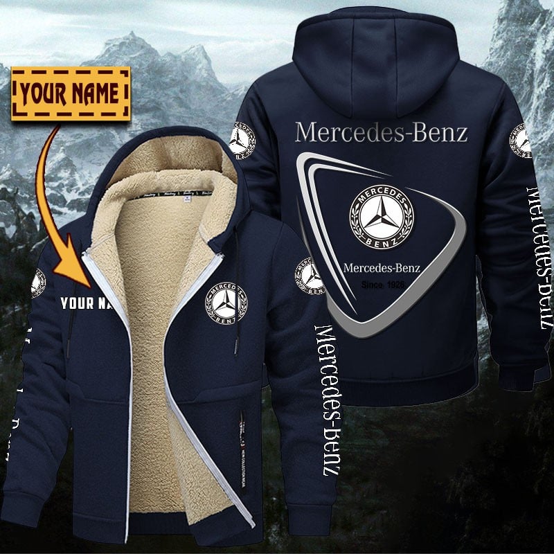 Mercedes-Benz Gefütterte Kapuzenjacke – Für Herbst & Winter – Bild 6