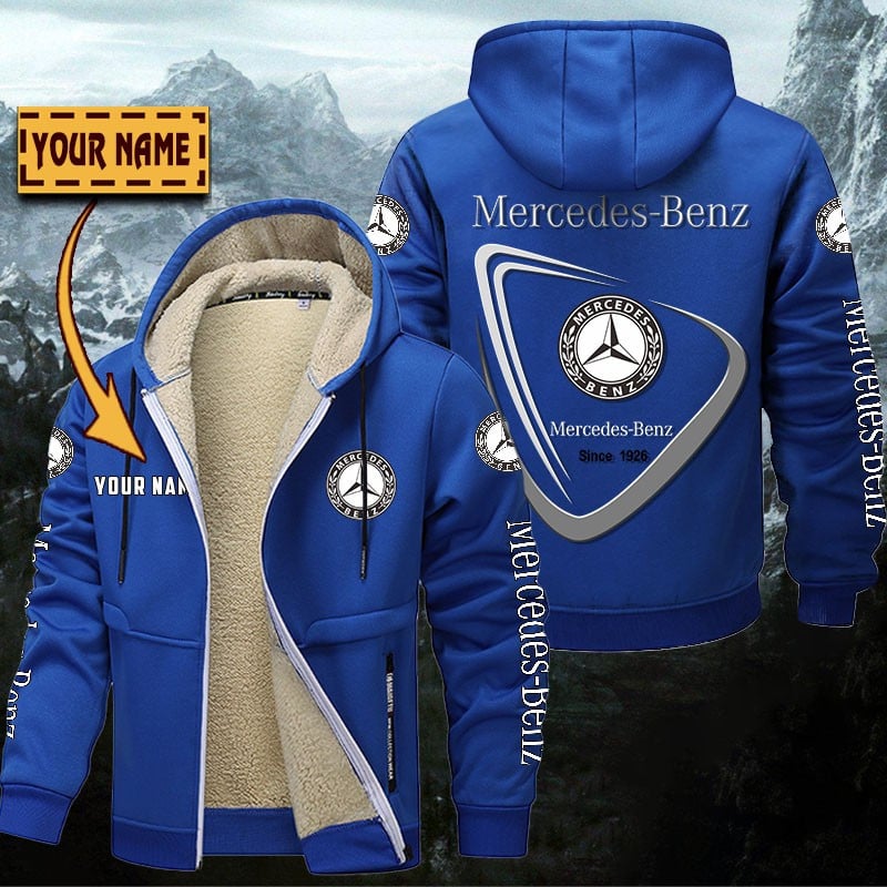 Mercedes-Benz Gefütterte Kapuzenjacke – Für Herbst & Winter – Bild 7