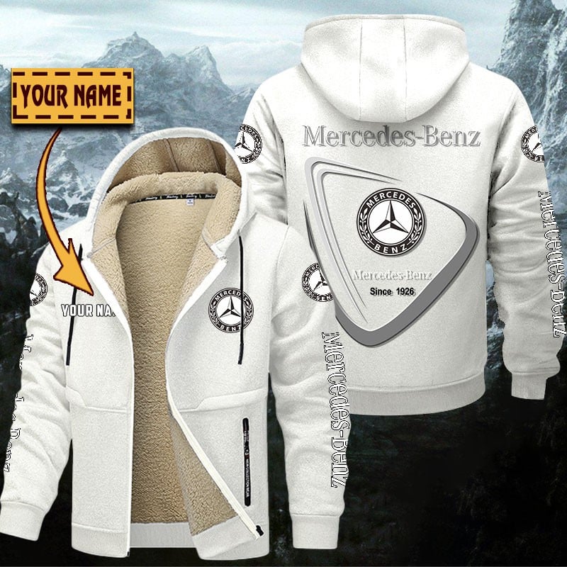 Mercedes-Benz Gefütterte Kapuzenjacke – Für Herbst & Winter – Bild 8