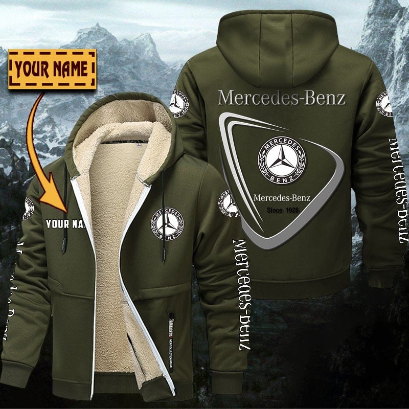 Mercedes-Benz Gefütterte Kapuzenjacke – Für Herbst & Winter – Bild 2