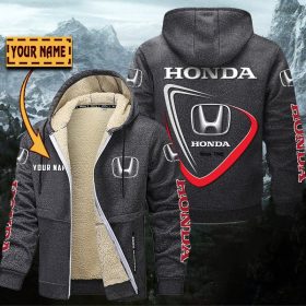 Honda Gefütterte Kapuzenjacke – Für Herbst & Winter