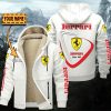 Ferrari Gefütterte Kapuzenjacke – Für Herbst & Winter