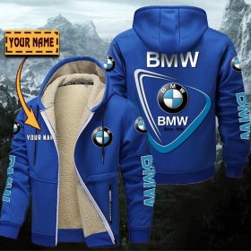 BMW Car Gefütterte Kapuzenjacke – Für Herbst & Winter