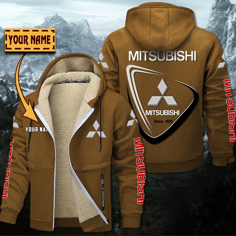 Mitsubishi Gefütterte Kapuzenjacke – Für Herbst & Winter – Bild 4