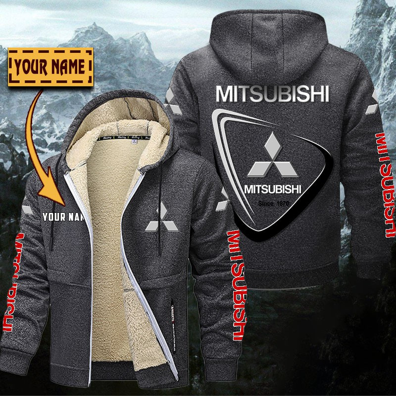 Mitsubishi Gefütterte Kapuzenjacke – Für Herbst & Winter – Bild 5