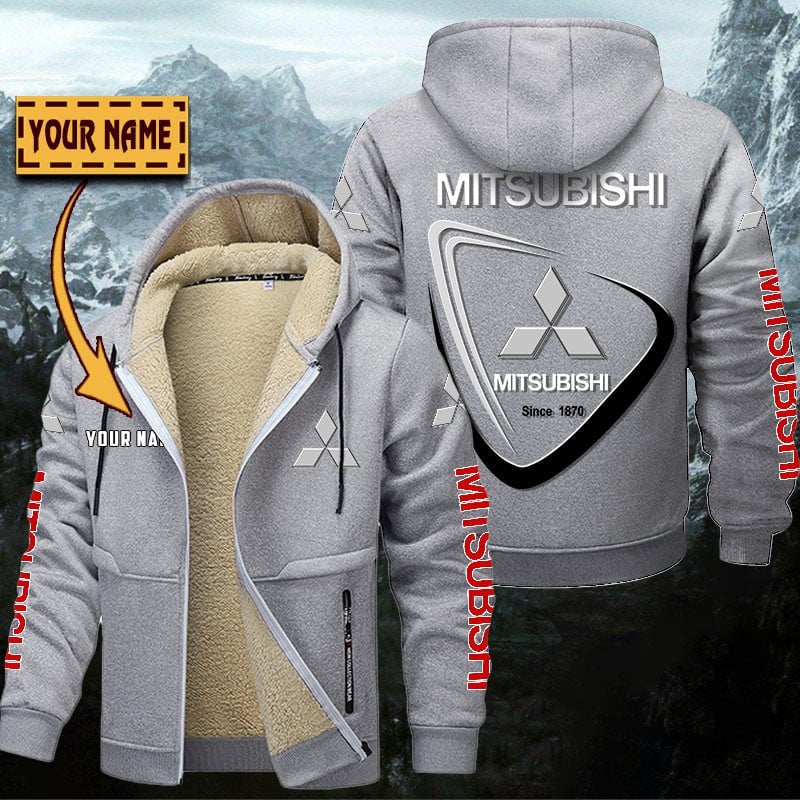 Mitsubishi Gefütterte Kapuzenjacke – Für Herbst & Winter – Bild 6