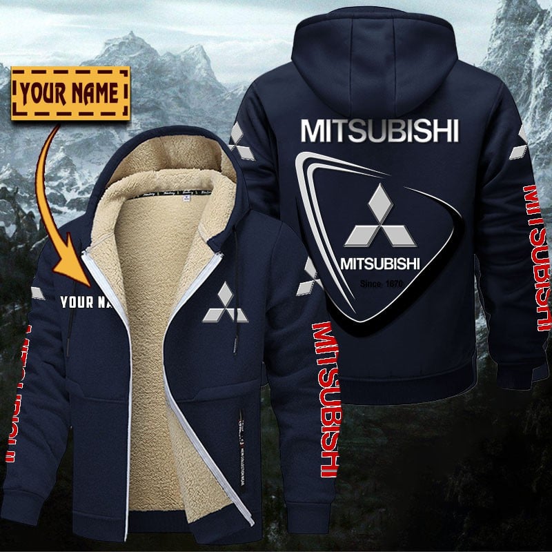 Mitsubishi Gefütterte Kapuzenjacke – Für Herbst & Winter – Bild 7