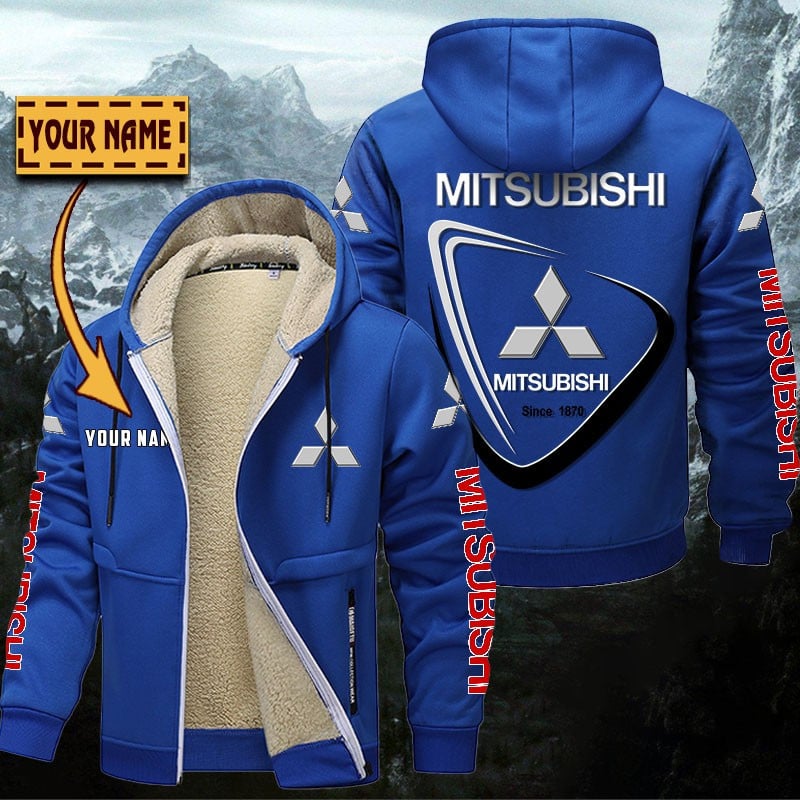 Mitsubishi Gefütterte Kapuzenjacke – Für Herbst & Winter – Bild 8