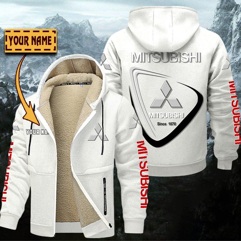 Mitsubishi Gefütterte Kapuzenjacke – Für Herbst & Winter – Bild 9