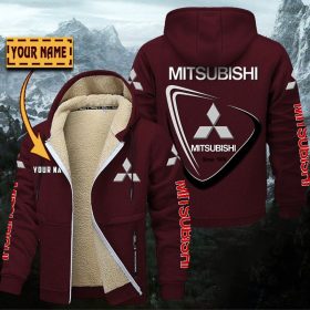 Mitsubishi Gefütterte Kapuzenjacke – Für Herbst & Winter