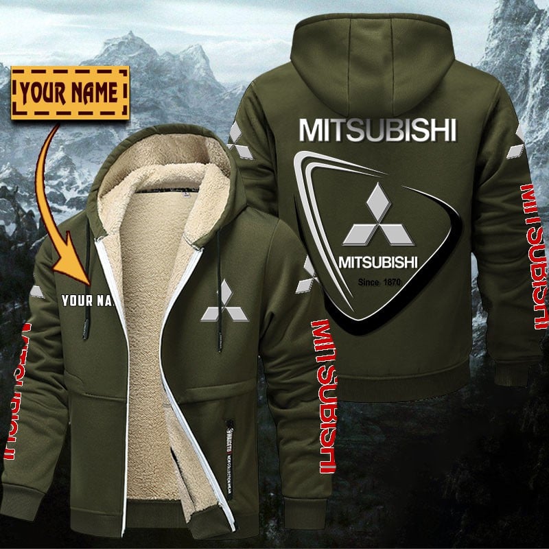 Mitsubishi Gefütterte Kapuzenjacke – Für Herbst & Winter – Bild 2