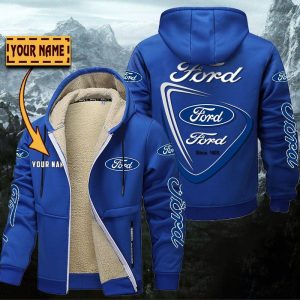 Ford Gefütterte Kapuzenjacke – Für Herbst & Winter