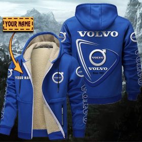 Volvo Gefütterte Kapuzenjacke – Für Herbst & Winter
