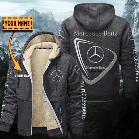 Mercedes-Benz Gefütterte Kapuzenjacke – Für Herbst & Winter
