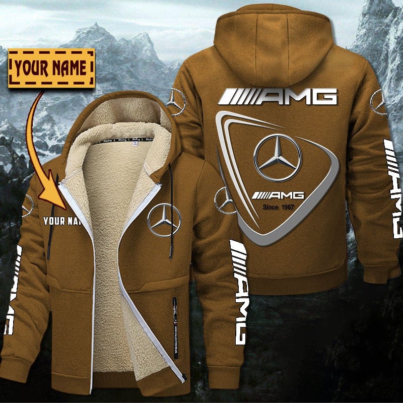 Mercedes-AMG Gefütterte Kapuzenjacke – Für Herbst & Winter – Bild 4