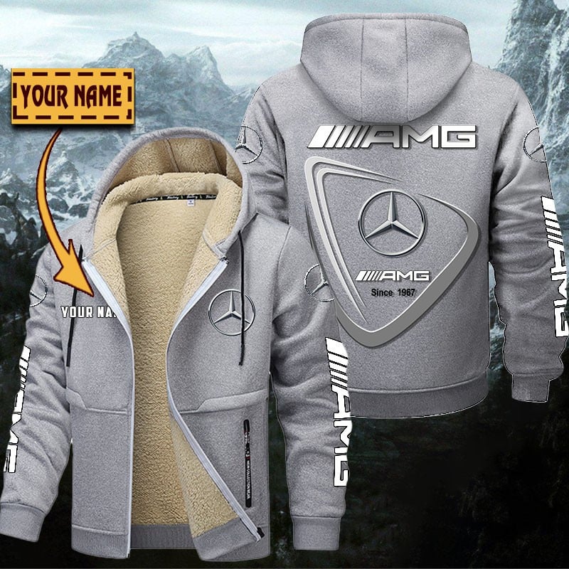 Mercedes-AMG Gefütterte Kapuzenjacke – Für Herbst & Winter – Bild 5