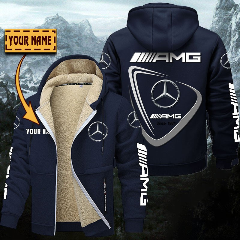 Mercedes-AMG Gefütterte Kapuzenjacke – Für Herbst & Winter – Bild 6