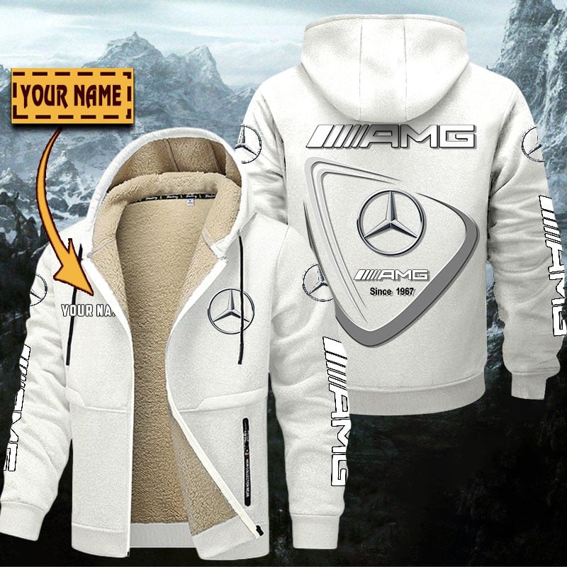 Mercedes-AMG Gefütterte Kapuzenjacke – Für Herbst & Winter – Bild 2