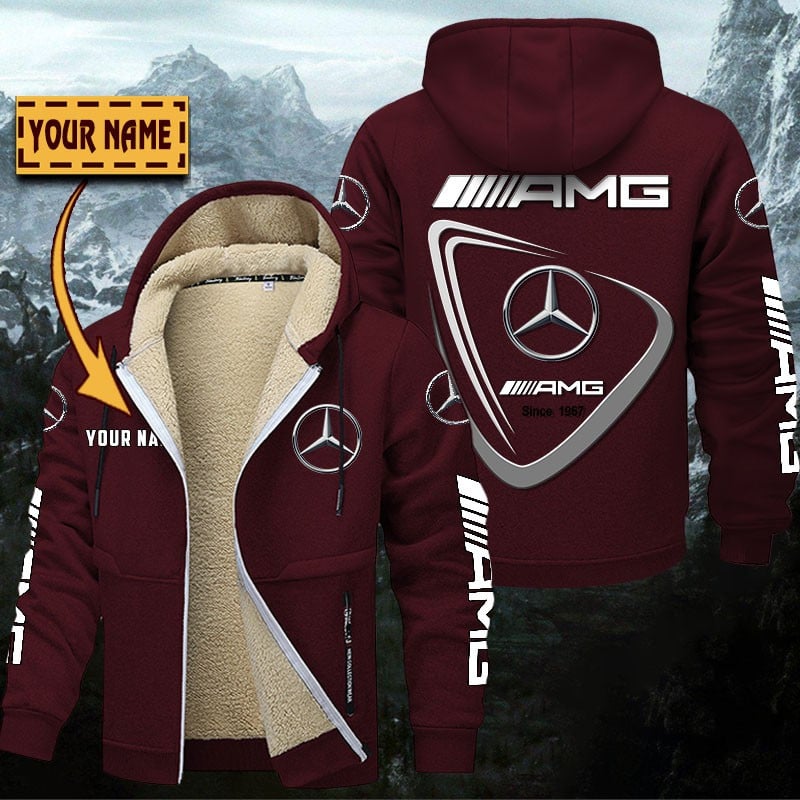 Mercedes-AMG Gefütterte Kapuzenjacke – Für Herbst & Winter – Bild 9