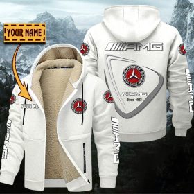 Mercedes-AMG Gefütterte Kapuzenjacke – Für Herbst & Winter