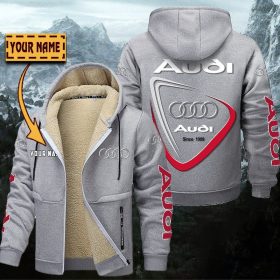 Audi Gefütterte Kapuzenjacke – Für Herbst & Winter
