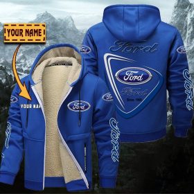 Ford Gefütterte Kapuzenjacke – Für Herbst & Winter