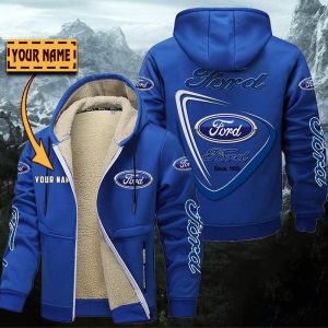 Ford Gefütterte Kapuzenjacke – Für Herbst & Winter