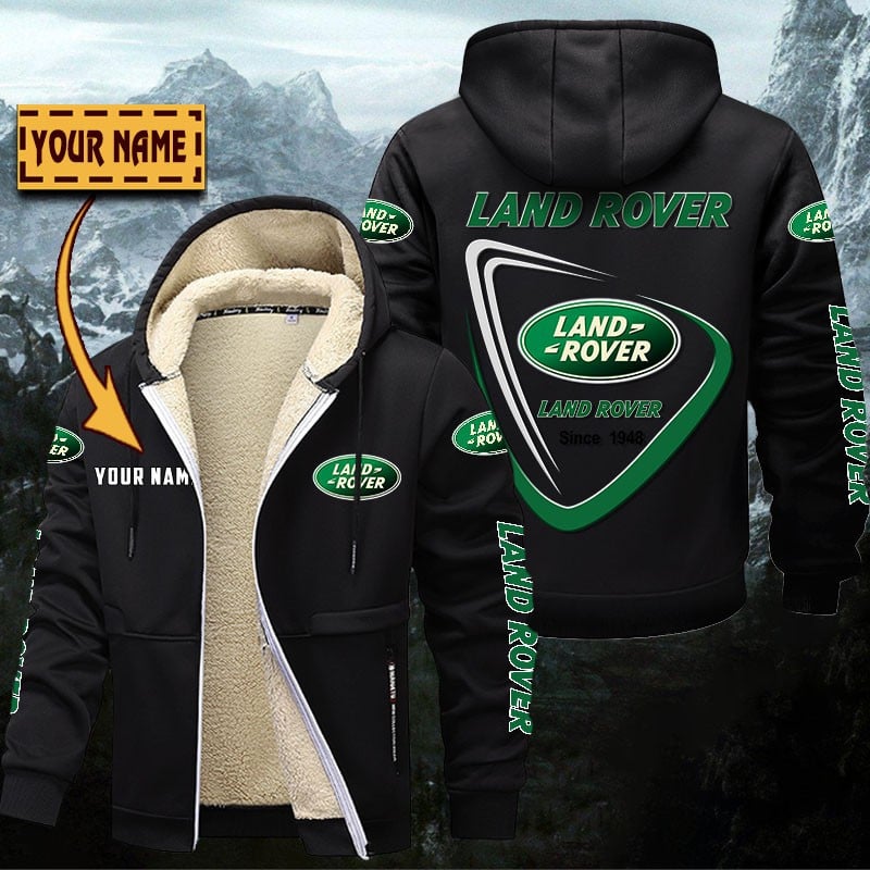 Land Rover Gefütterte Kapuzenjacke – Für Herbst & Winter – Bild 2