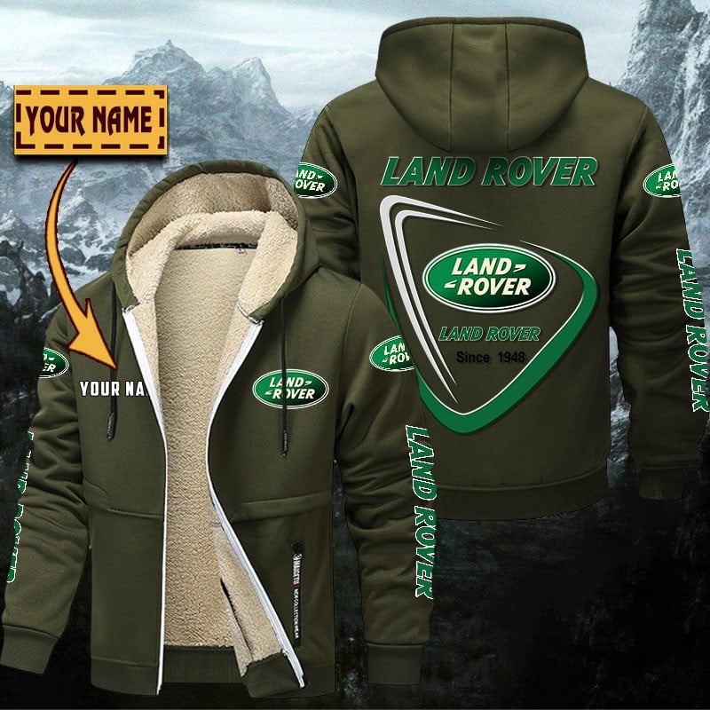 Land Rover Gefütterte Kapuzenjacke – Für Herbst & Winter