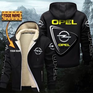 Opel Gefütterte Kapuzenjacke – Für Herbst & Winter