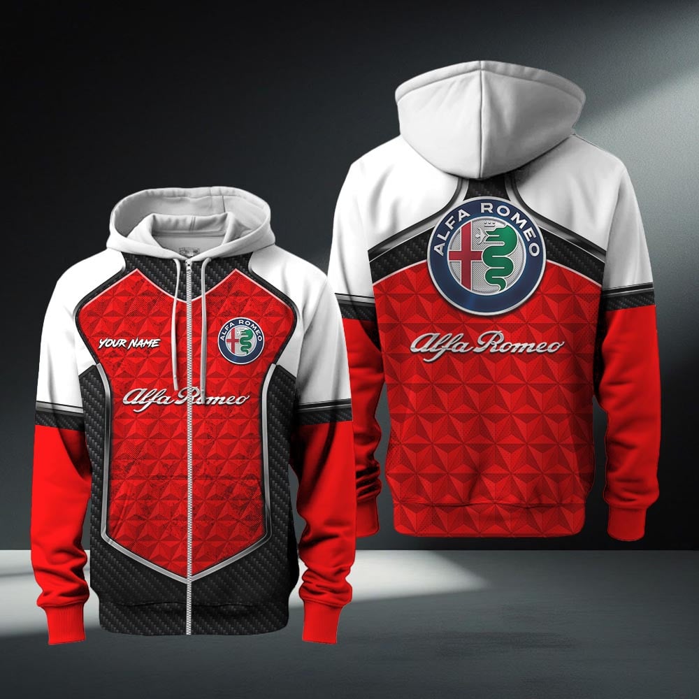 Alfa Romeo Zip Hoodie