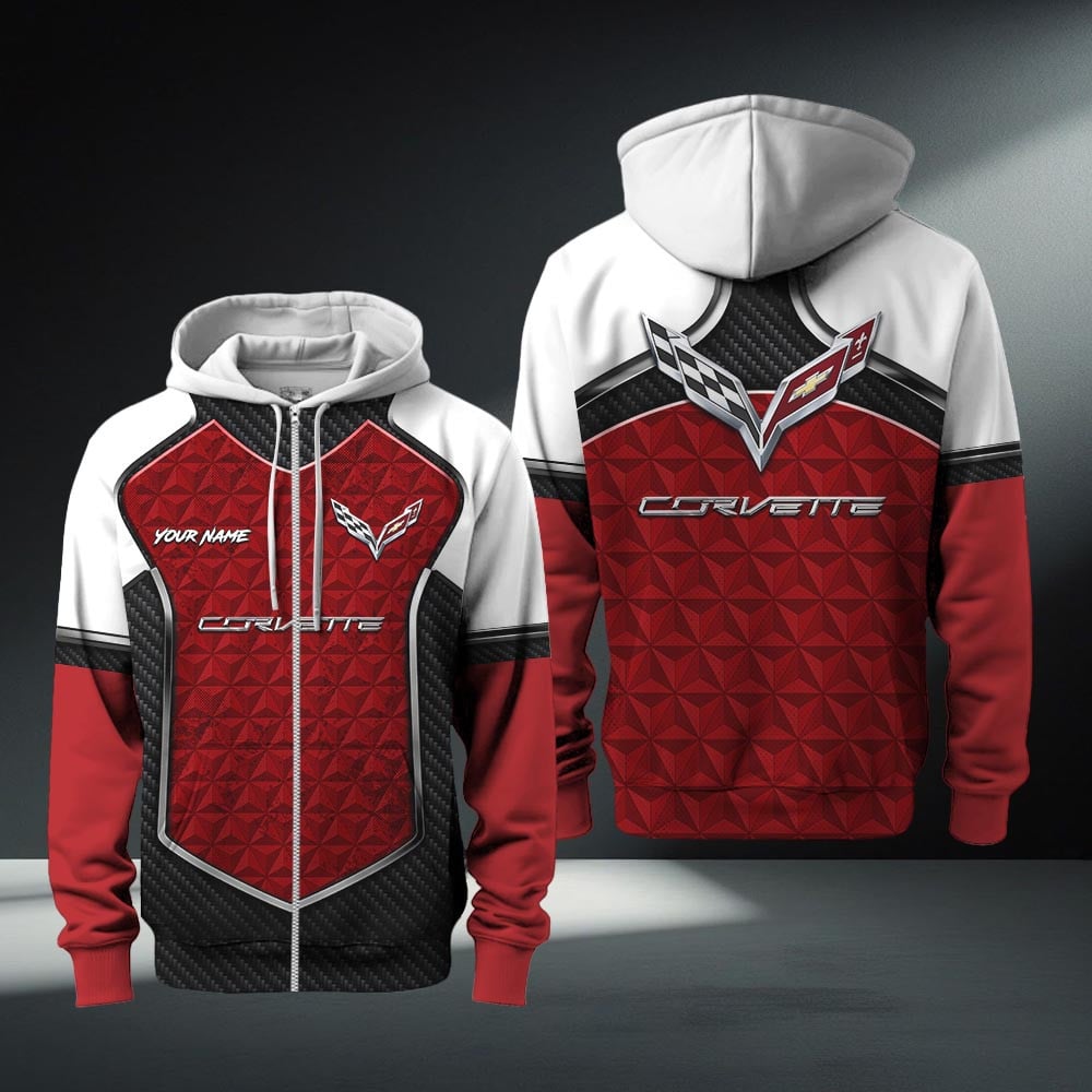 Corvette C7 Zip Hoodie