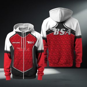BSA Motorcycles Zip Hoodie