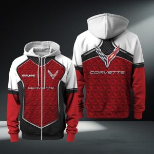 Corvette C8 Zip Hoodie