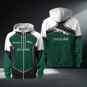 Jaguar Cars Zip Hoodie