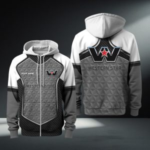 Western Star Zip Hoodie