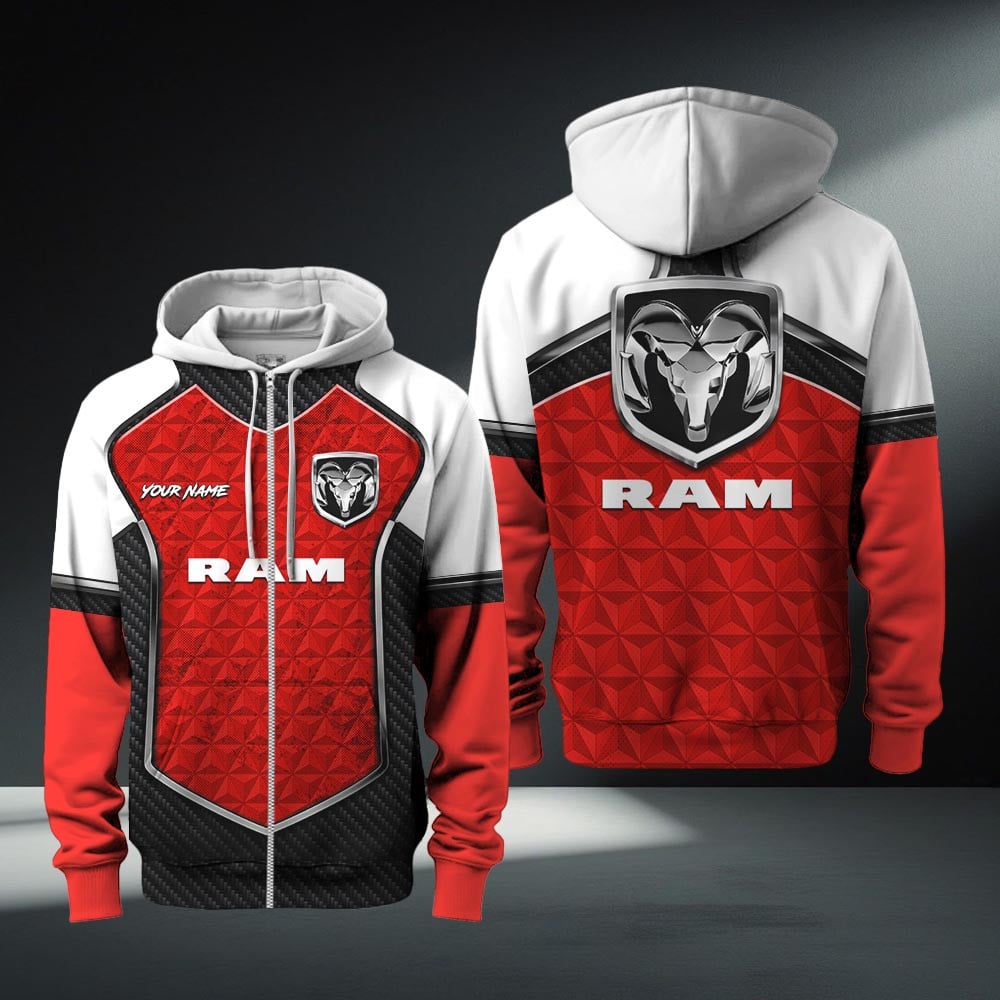 Ram Truck Zip Hoodie