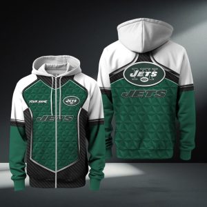 New York Jets Zip Hoodie