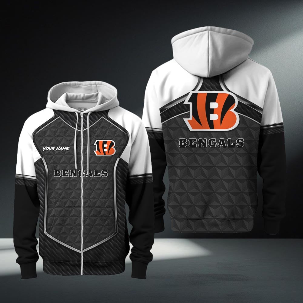 Cincinnati Bengals Zip Hoodie