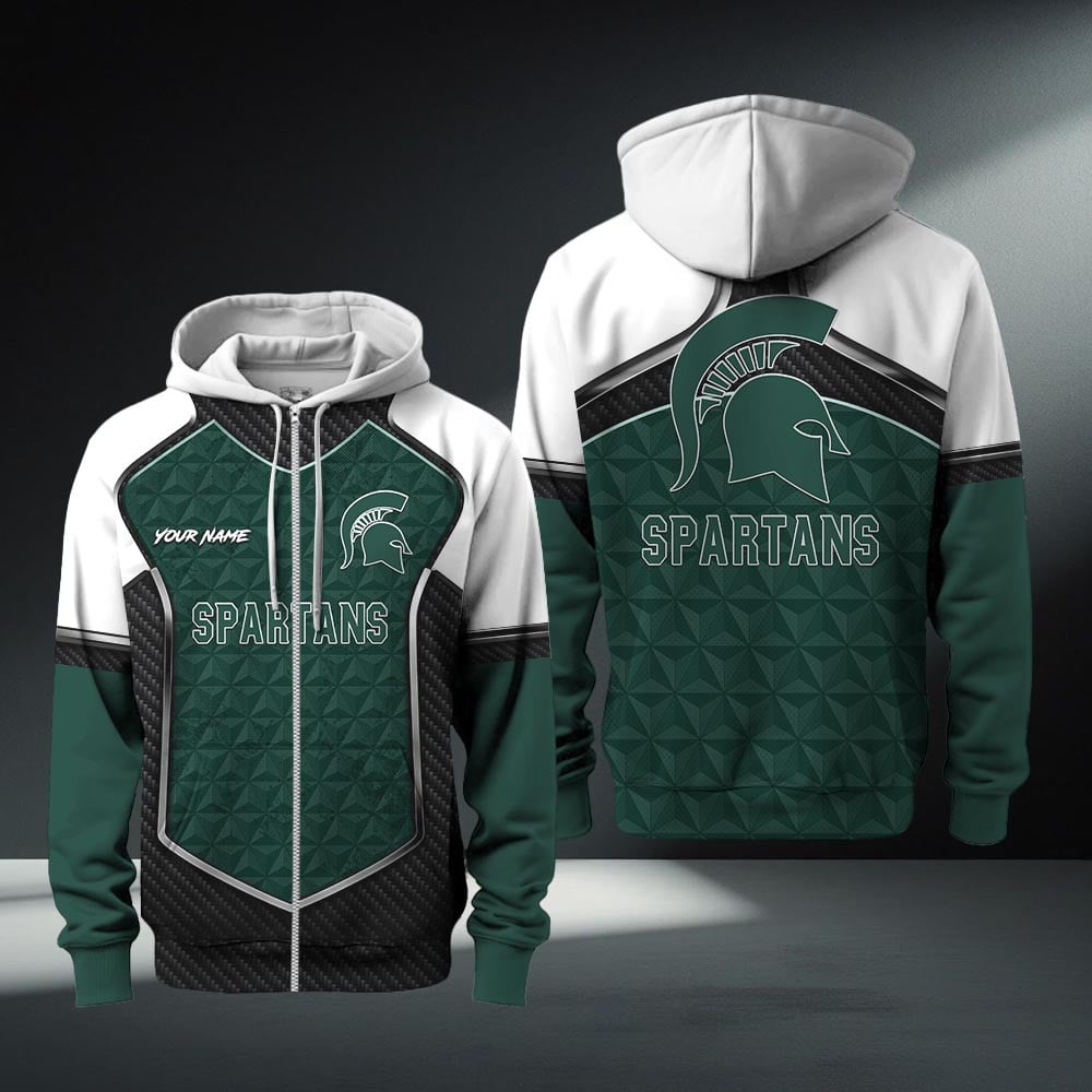 Michigan State Spartans Zip Hoodie