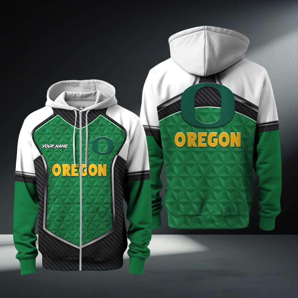 Oregon Ducks Zip Hoodie
