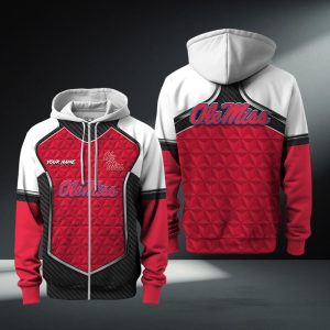Ole Miss Rebels Zip Hoodie