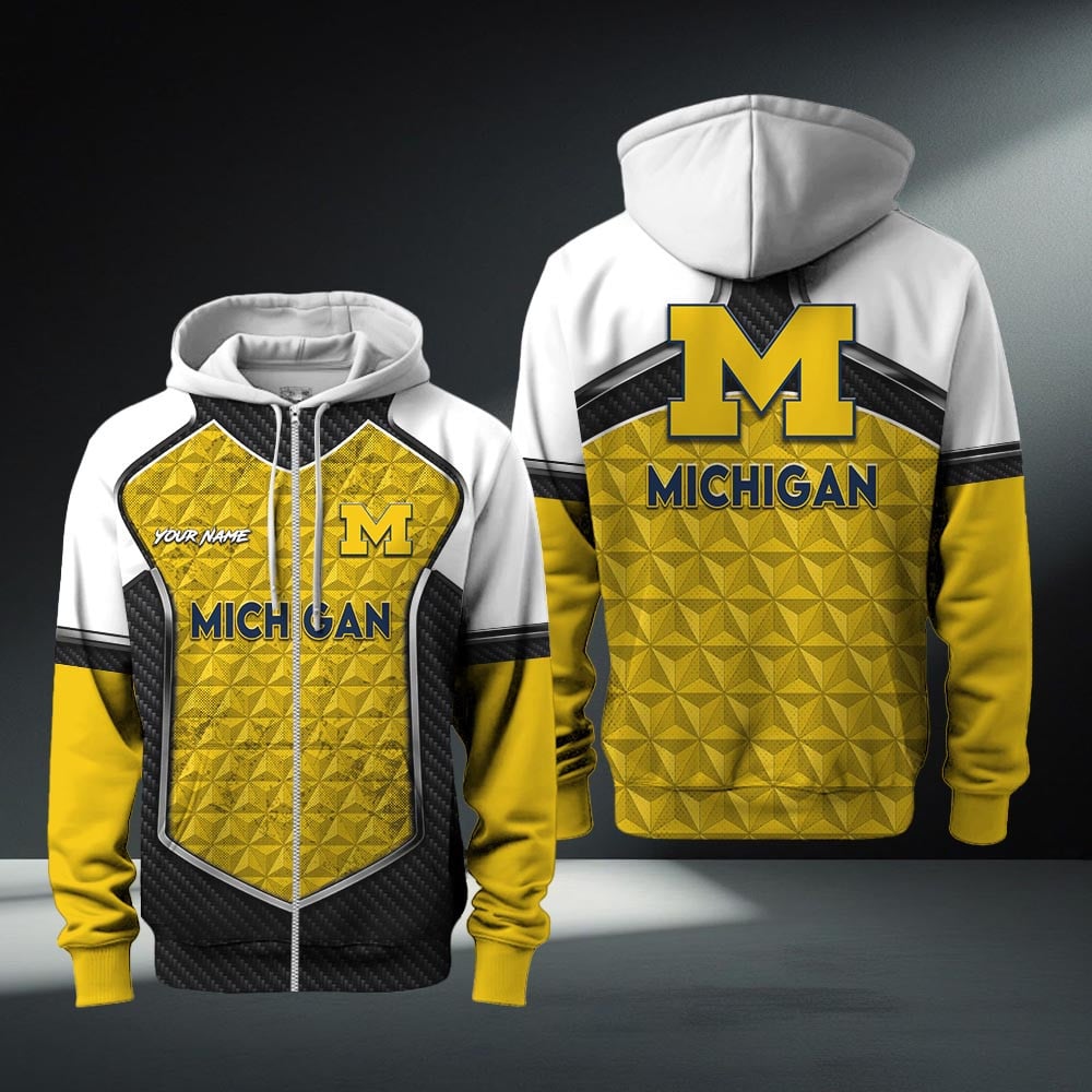 Michigan Wolverines Zip Hoodie