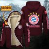 Bayern München Gefütterte Kapuzenjacke – Für Herbst & Winter