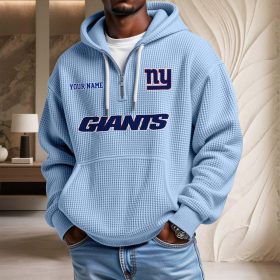 New York Giants Waffelstrick-Hoodie